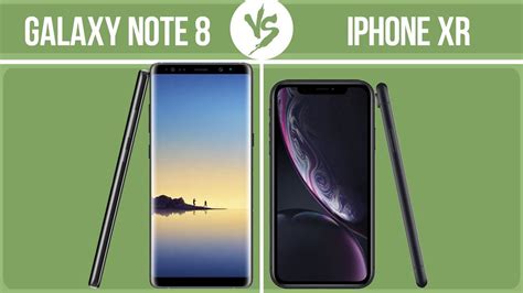 Samsung Galaxy Note 8 vs Apple iPhone XR Karşılaştırma
